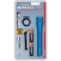Lanterna MagLite Mini Incandescente de 2 Células AA Azul