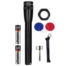 Lanterna MagLite Mini Led de 2 células AA Pro preta SP2P01C