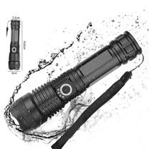 Lanterna Mais Forte Do Mundo Profissional T9 Original Zoom Acampamento Trilha Longo Alcance