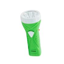 Lanterna Manual 5 LEDs Recarregável Bivolt 15 cm - Importado