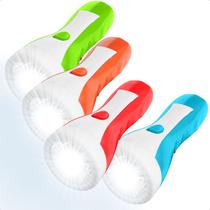 Lanterna Manual Portátil 5 LEDs Bivolt 250mAh Recarregável Alta Luminosidade