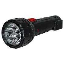 Lanterna Manual Recarregável Tomada Alta Duração Potente 5-led Max-3368 - Maxmidia
