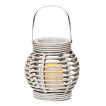 Lanterna Marroquina Redonda Com LED Branca 16cm Verito Lanterna Marroquina Redonda Com LED Branca 16cm Verito