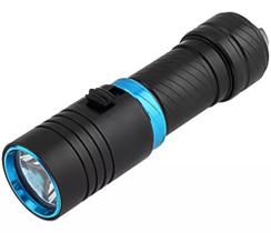 Lanterna Mergulho Led T6 A Prova D'água Subaquática Forte