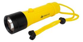 Lanterna mergulho subaquátic foco led recarregável 1000lm br