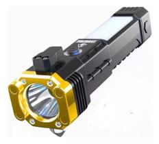 Lanterna Militar Indestrutível Imã Faca Martelo Sos Yellow - Other,lanterna militar