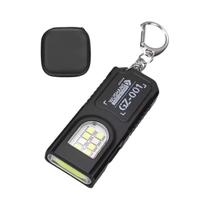 Lanterna Mini COB LED Recarregável, Potente, Com Clip Para Chaveiro, Luz De Trabalho Para Camping E