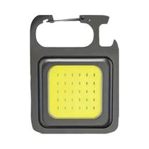 Lanterna Mini COB Recarregável Com Chaveiro, Luz De Emergência Multifuncional Para Camping, Alta Lanterna Mini COB Recarregável Com Chaveiro, Luz De Emergência Multifuncional Para Camping, Alta