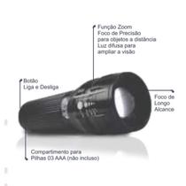 Lanterna Mini Led jjt jla-003 + Pilha Palito AAA Pacote c/ 4 unidade Lanterna Mini Led jjt jla-003 + Pilha Palito AAA Pacote c/ 4 unidade