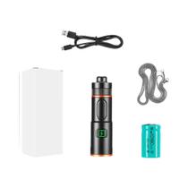 Lanterna Mini LED Portátil À Prova D'Água Tipo C Recarregável Magnética Para Camping E Caminhadas