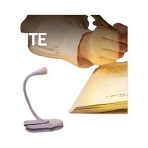 Lanterna Mini LED Portátil Com Carregamento USB E Clip 360 graus Lâmpada Noturna Flip Regulável Para