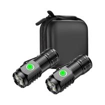 Lanterna Mini LED Portátil Poderosa À Prova d'Água Para Caminhadas Ao Ar Livre E Camping Com Clipe