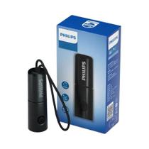 Lanterna Mini LED Recarregável EDC Com Chaveiro PHILIPS, Lâmpada Para Camping, Hiking E Autodefesa