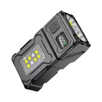 Lanterna Mini LED Recarregável Magnética EDC Com Clipe, Luz De Trabalho Portátil Para Caminhadas,