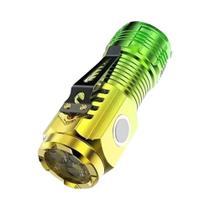 Lanterna Mini LED Recarregável Ultra Brilhante Portátil À Prova d'Água Para Trabalho Noturno Lanterna Mini LED Recarregável Ultra Brilhante Portátil À Prova d'Água Para Trabalho Noturno