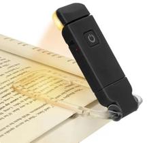 Lanterna Mini Luminária De Leitura Livro Recarregável USB Flexível Clipe Marcador De Livro Escritório Lâmpada De Mesa Economia De Energia