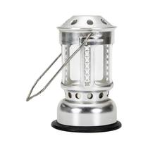 Lanterna Mini Para Camping E Pesca Ao Ar Livre, Luminária De Alumínio Brilhante Com Suporte Para