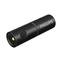 Lanterna Mini Portátil LED Recarregável De 7cm Com 7 Modos Philips Para Caminhadas, Viagens E