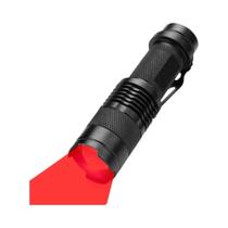 Lanterna Mini Zoom Vermelha Verde Branca Com Clipe Para Caça, Pesca, Viagem, Detector De Câmera