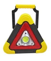 Lanterna Modelo Triangulo Com Led Cabo Usb Amarelo