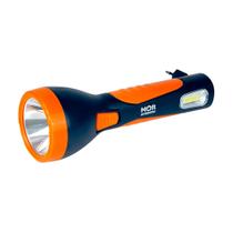 Lanterna Mor Power Led 150 Lúmens Recarregável Azul/Laranja