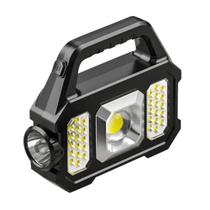 Lanterna Multi-funcional recarregável led portátil, 6 modos de iluminação Lanterna Multi-funcional recarregável led portátil, 6 modos de iluminação