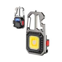 Lanterna Multifuncional Recarregável Com 7 Modos, Portátil Para Emergências, Camping, Caminhadas E