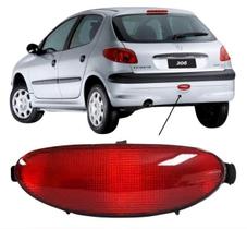 Lanterna Neblina Parachoque Traseiro Peugeot 206 Rubi Lanterna Neblina Parachoque Traseiro Peugeot 206 Rubi
