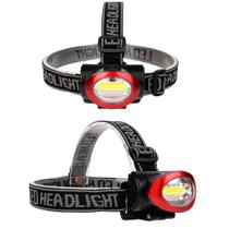 Lanterna para Cabeça 10 Led's com Fitas Elásticas para Fixação Corrida Trilha Pesca - Starfer Lanterna para Cabeça 10 Led's com Fitas Elásticas para Fixação Corrida Trilha Pesca - Starfer