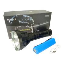Lanterna para Caça Led V3 Ultra Forte Recarregável USB - JWS