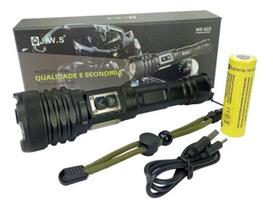 Lanterna Para Caça Led V3 Ultra Potente Recarregável Usb