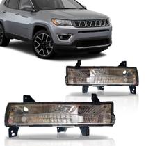 Lanterna Parachoque Dianteiro Jeep Compass 2017 Á 2019