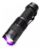 Lanterna Pequena Tática Pro Recarregável Usb Ultravioleta - Alinee