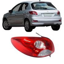 Lanterna Peugeot 207 Hatch 2008 2009 10 11 Lado Esquerdo