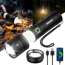 Lanterna PHILIPS Tática Recarregável 1000000 Lumens Lanterna PHILIPS Tática Recarregável 1000000 Lumens