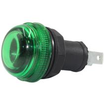 Lanterna Piloto Luz De Aviso Painel Verde 1 Pç
