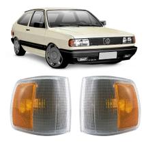 Lanterna Pisca Gol G1 91/94 Cristal C/Âmbar - Esquerdo (Motorista) Cibié