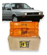 Lanterna Pisca Parachoque Santana Quantum Gls 87 88 89 90 Ambar