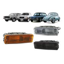 Lanterna Pisca Seta Dianteiro + LED Volkswagen Brasilia Gol Saveiro BX Fusca Variant II SP2 Passat GTB S2 GTC GTI