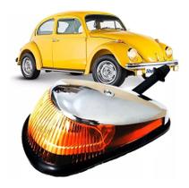 Lanterna Pisca Seta Fusca Californiano Completo Capa Metal Ambar