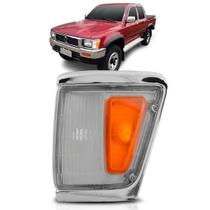 Lanterna pisca seta hilux srv 1992 1993 1994 1995 1996 1997 1998 1999 2000 2001 aro cromado fino