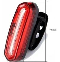 Lanterna Pisca Sinalizador Traseiro Bike USB LED 3 Cores 70 Lumens - Jws