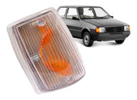 Lanterna Pisca Uno Premio Elba 1985 a 1990 Cristal - Lado Direito Lanterna Pisca Uno Premio Elba 1985 a 1990 Cristal - Lado Direito