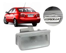 Lanterna Placa LE Corolla 03 A 08 C Soquete E Lâmpada Orig.