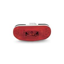 LANTERNA PLACA VERMELHA LED COM CONECTOR para UNIVERSAL/ DEL