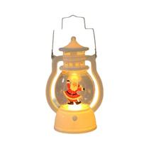 Lanterna Portátil LED De Papai Noel E Boneco De Neve, Alimentada Por Bateria, Luzes Decorativas De Lanterna Portátil LED De Papai Noel E Boneco De Neve, Alimentada Por Bateria, Luzes Decorativas De