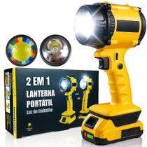 Lanterna Portátil Led Trilha Pesca Camping Potente 4 Modos
