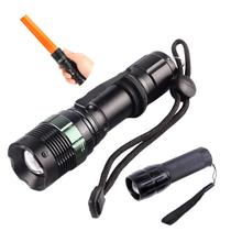 Lanterna Portátil Profissional LED Forte Resistente à água Recarregável Bivolt