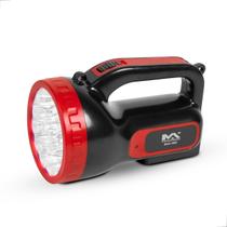Lanterna Potente De Led Recarregável Farolete Para Roça Caça 18 Leds - MaxMidia