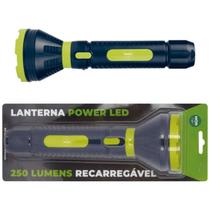 Lanterna Power Led 250 Lumens Acampamento Excelente Qualidade Potente Recarregável Original Mor Life
